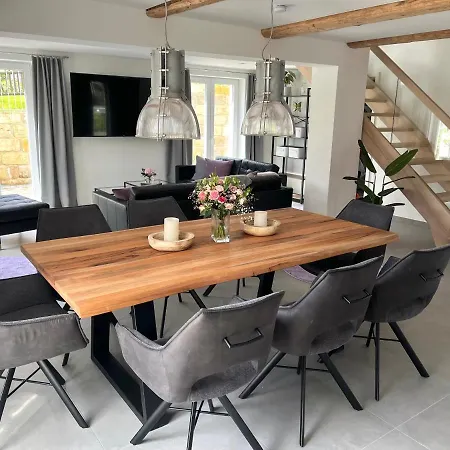 „am Sandstein“ Ferienhaus Papstdorf