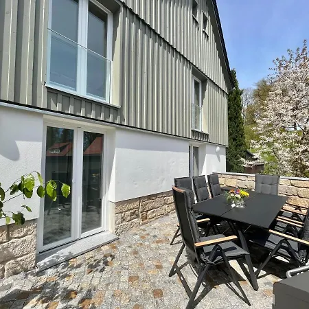 „am Sandstein“ Ferienhaus Papstdorf