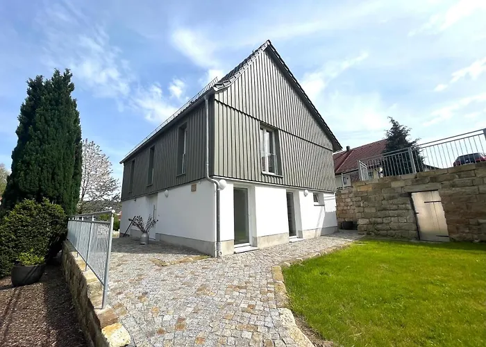 „am Sandstein“ Σπίτι διακοπών Papstdorf
